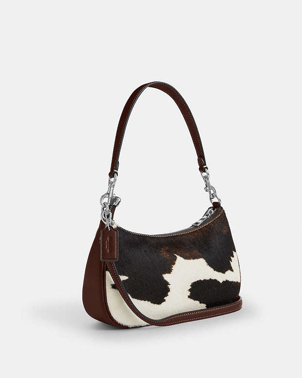 Teri Shoulder Bag With Cow Print Cow Printed Haircalf-Sv-Cow Multi Cow Printed Haircalf-Sv-Cow Multi