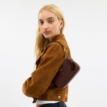 Coach Plaza Bag 18 Brass Maple