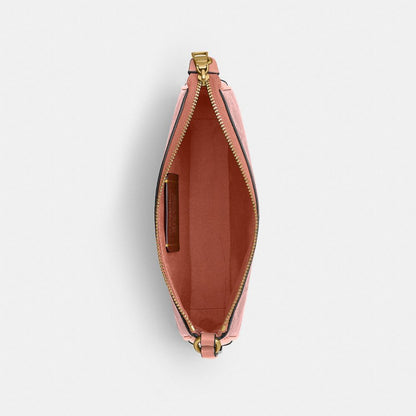 Coach Plaza Bag 18 In Signature Canvas Brass Melon Pink