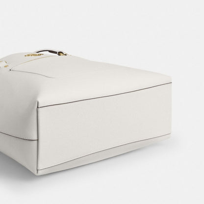 Coach Station Tote Bag Gold Chalk