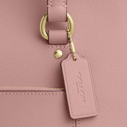 Coach Station Tote Bag Gold Carnation