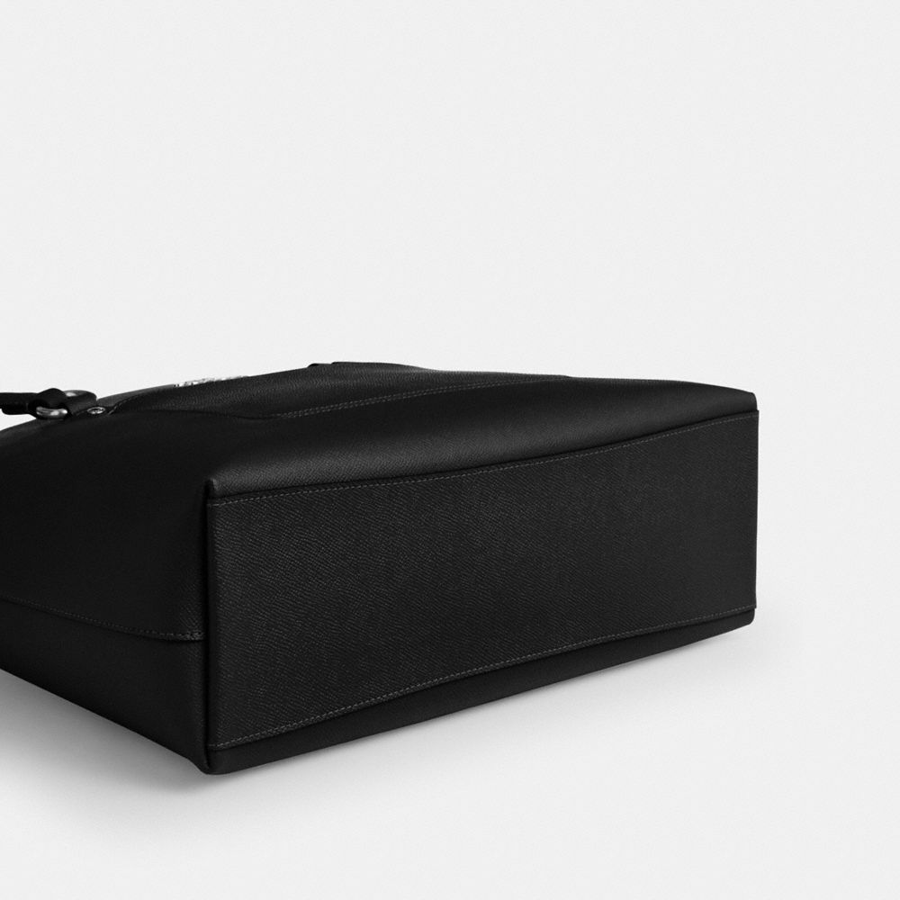 Coach Station Tote Bag Silver