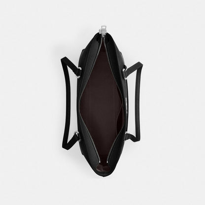 Coach Station Tote Bag Silver