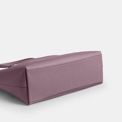 Coach Station Tote Bag Silver Jasmine