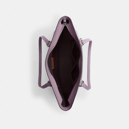 Coach Station Tote Bag Silver Jasmine