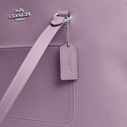 Coach Station Tote Bag Silver Jasmine