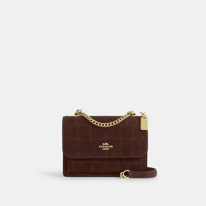 Coach Mini Klare Crossbody Bag Gold Maple