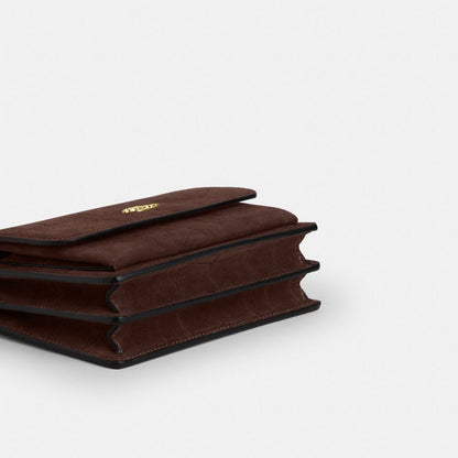 Coach Mini Klare Crossbody Bag Gold Maple