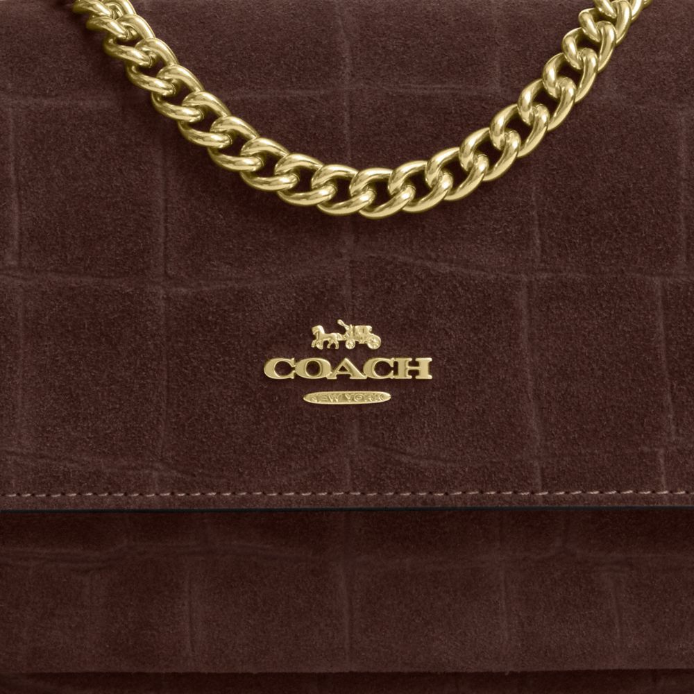 Coach Mini Klare Crossbody Bag Gold Maple