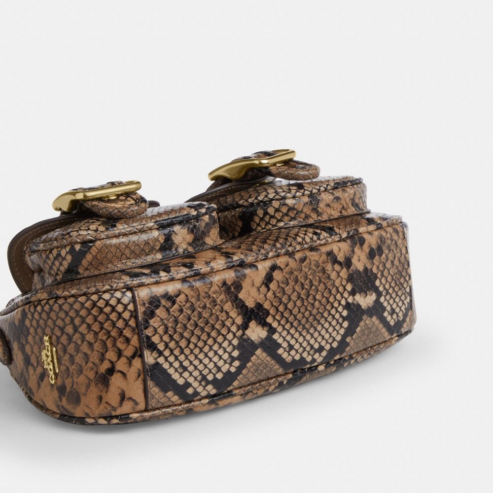 Coach Ashton Bag With Snake Print Im Mushroom Multi