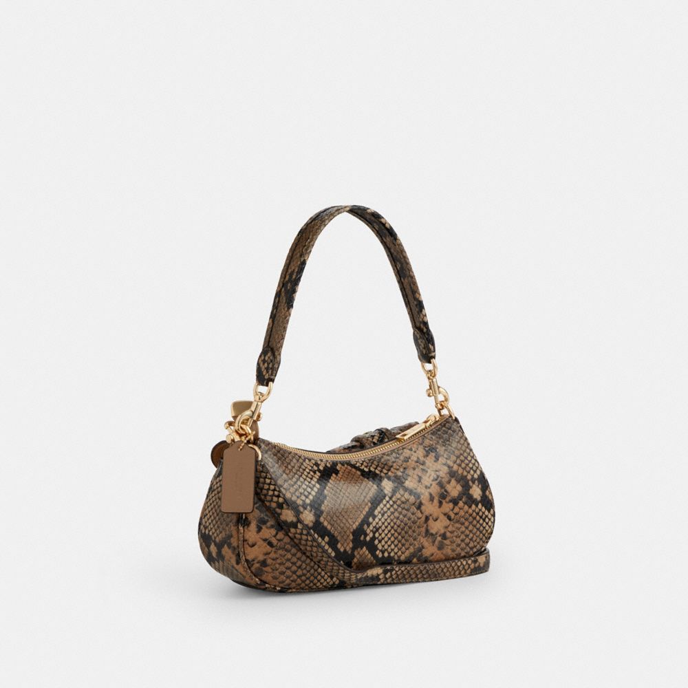 Coach Ashton Bag With Snake Print Im Mushroom Multi