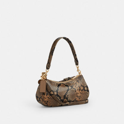 Coach Ashton Bag With Snake Print Im Mushroom Multi