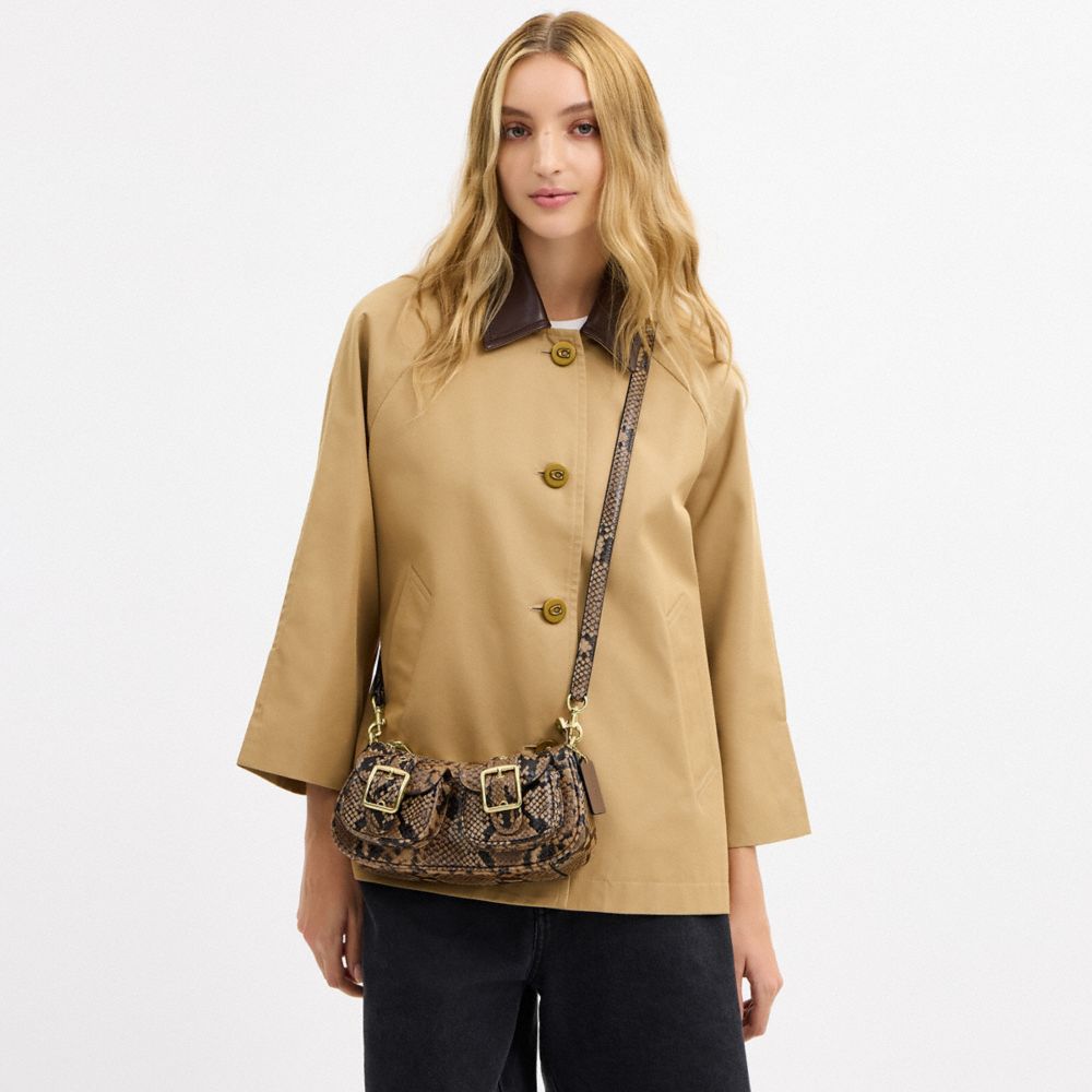 Coach Ashton Bag With Snake Print Im Mushroom Multi