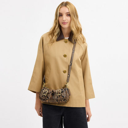 Coach Ashton Bag With Snake Print Im Mushroom Multi