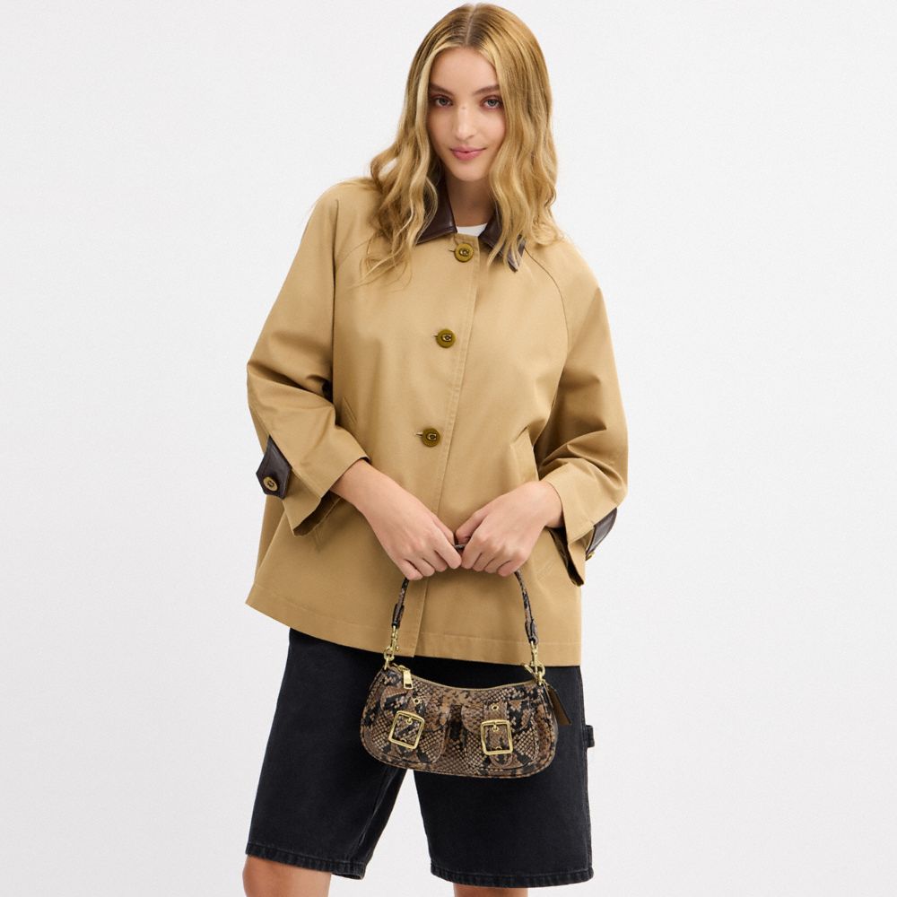 Coach Ashton Bag With Snake Print Im Mushroom Multi