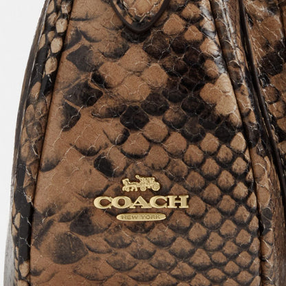 Coach Ashton Bag With Snake Print Im Mushroom Multi