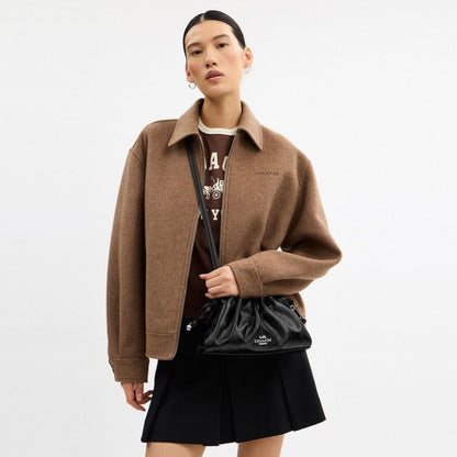 Coach Faye Shoulder Bag Silver