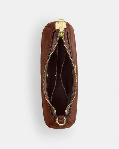 Teri Mini Crossbody Bag Suede-Im-Vintage Brown Suede-Im-Vintage Brown