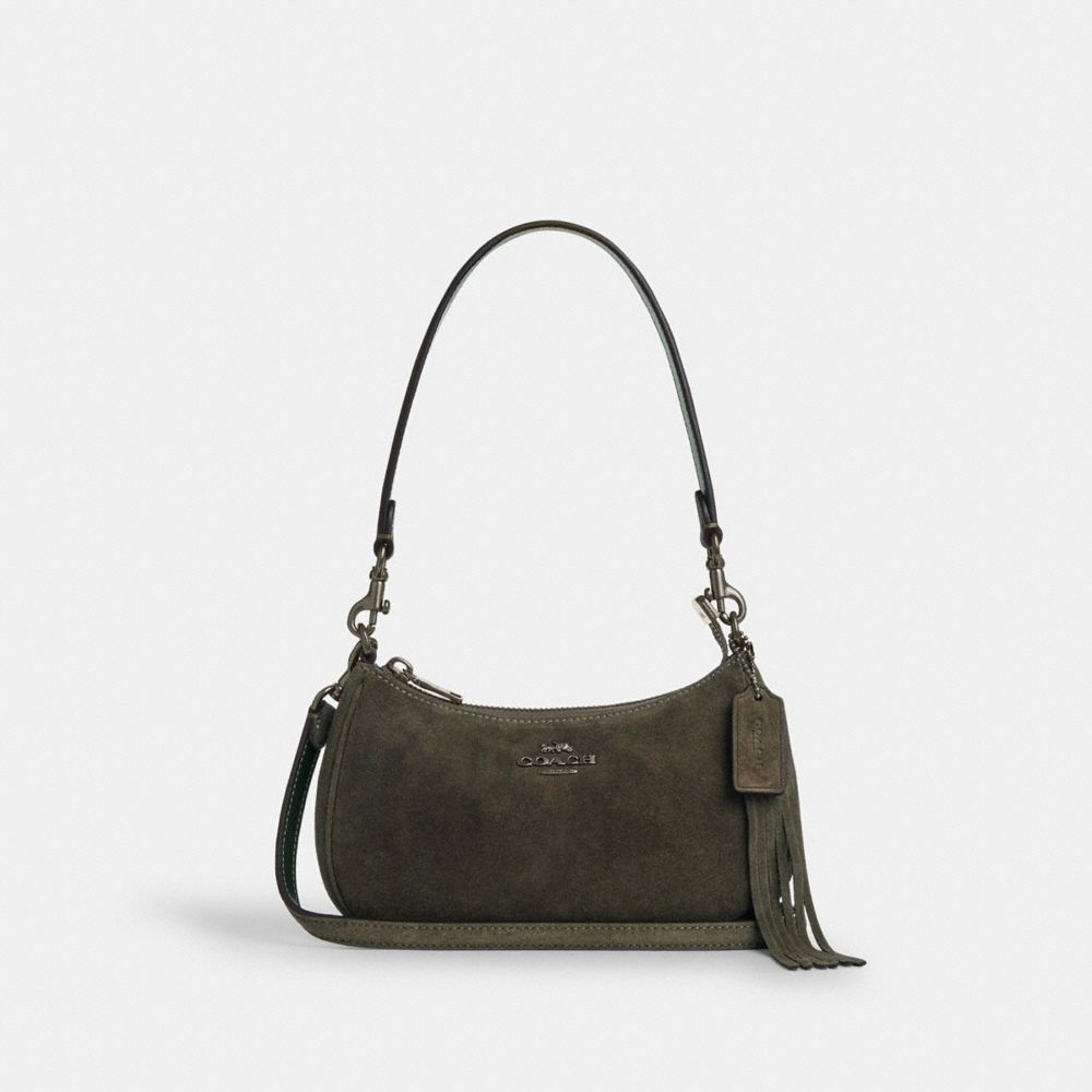 Coach Teri Mini Crossbody Bag Gunmetal
