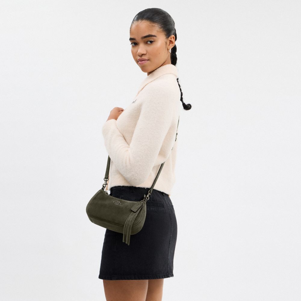 Coach Teri Mini Crossbody Bag Gunmetal