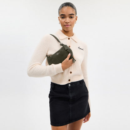 Coach Teri Mini Crossbody Bag Gunmetal