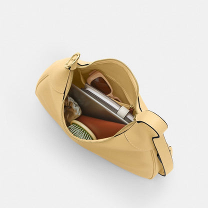 Coach Ella Shoulder Bag Gold Soft Yellow