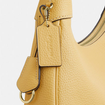 Coach Ella Shoulder Bag Gold Soft Yellow