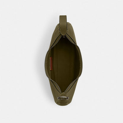 Coach Ella Shoulder Bag Gunmetal Olive