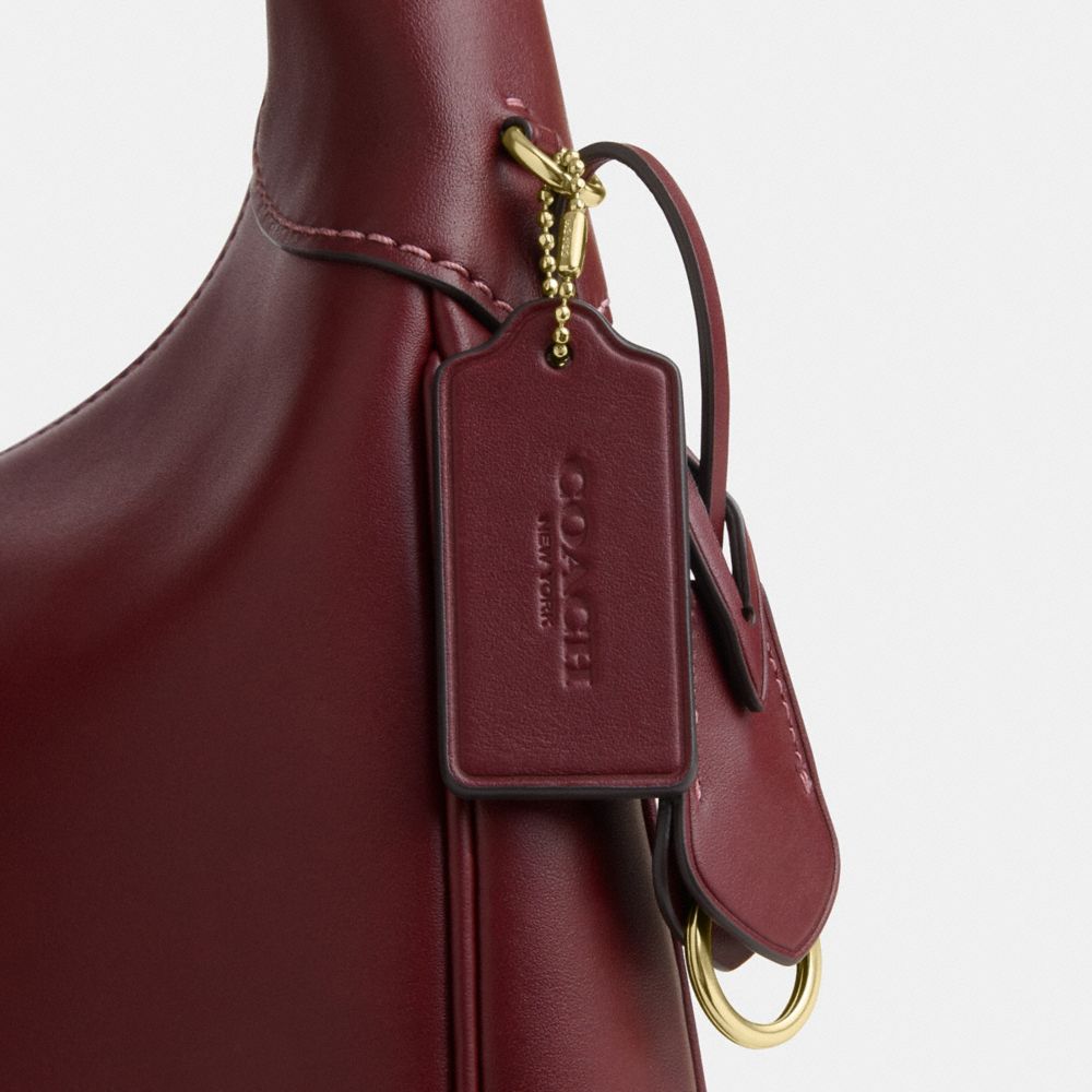 Coach Ella Shoulder Bag Im Maroon