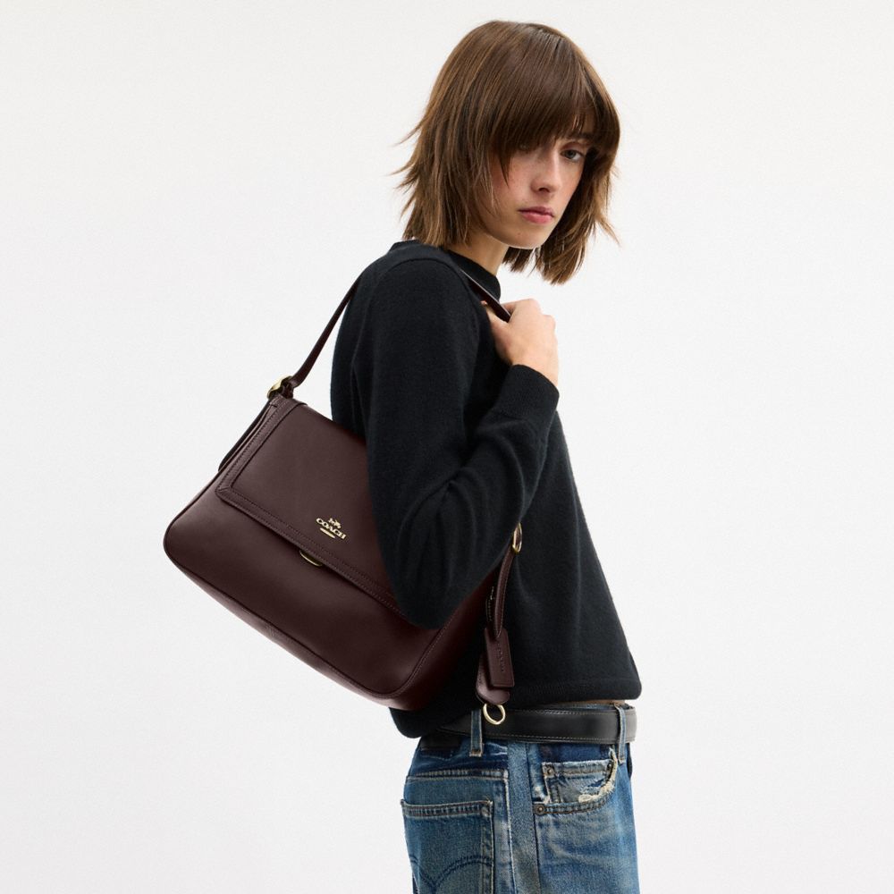 Coach Etta Flap Bag Im Espresso