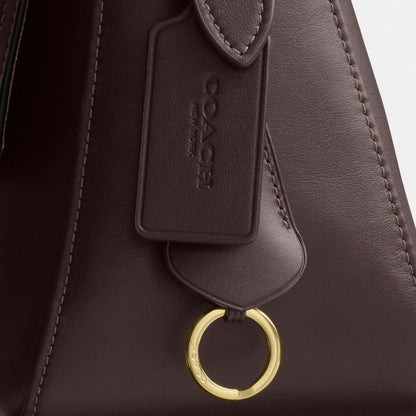 Coach Etta Flap Bag Gold