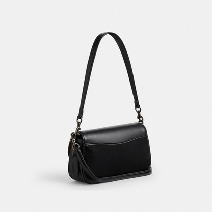 Coach Harper Shoulder Bag Gunmetal Black