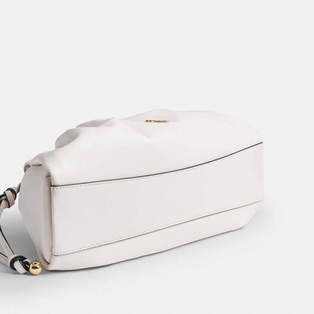 Coach Faye Large Shoulder Bag Gold Chalk