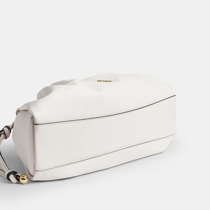 Coach Faye Large Shoulder Bag Gold Chalk