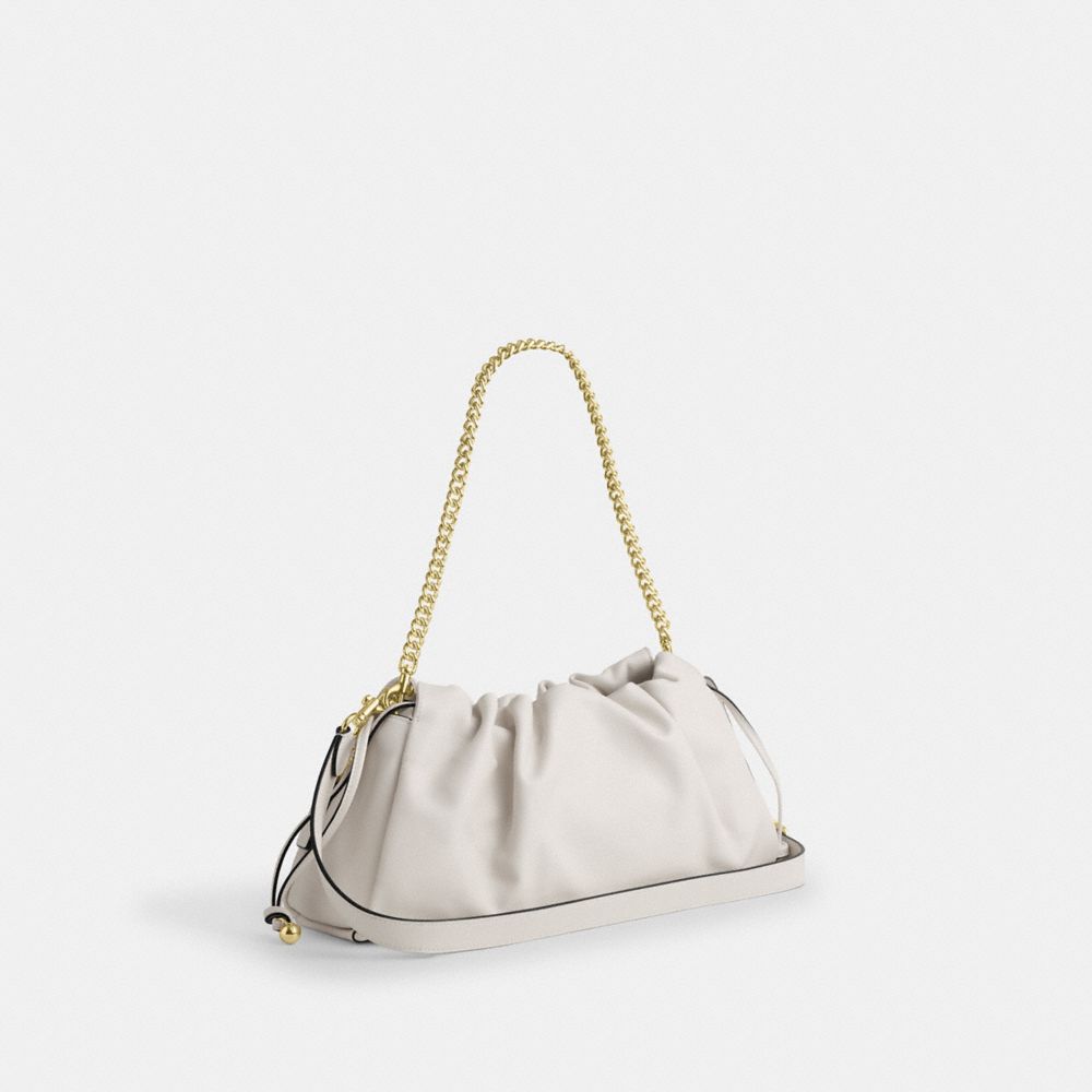 Coach Faye Large Shoulder Bag Gold Chalk