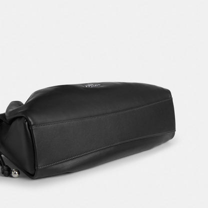 Coach Faye Large Shoulder Bag Silver