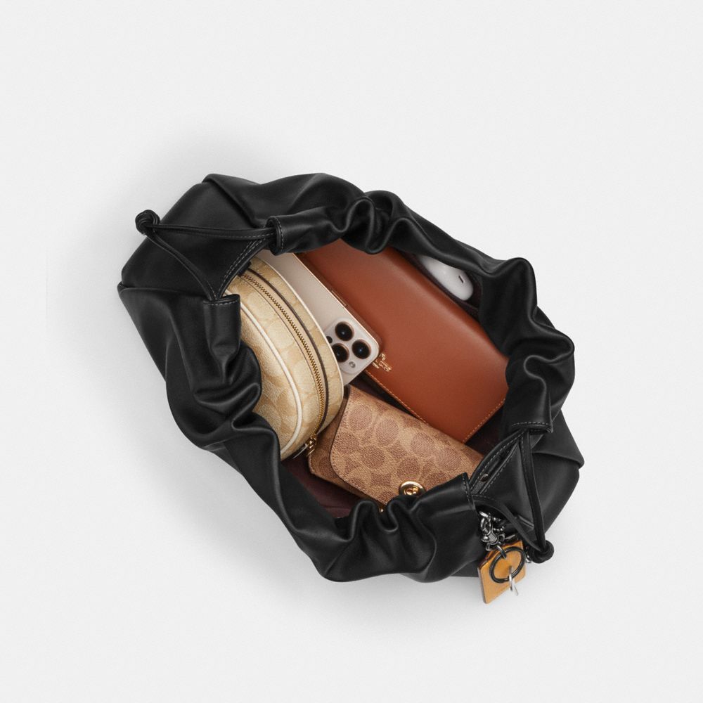 Coach Faye Large Shoulder Bag Silver