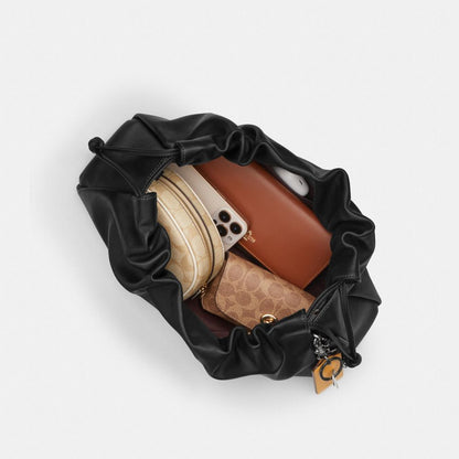 Coach Faye Large Shoulder Bag Silver