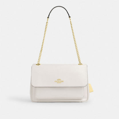 Coach Elodie Crossbody Bag Gold Chalk