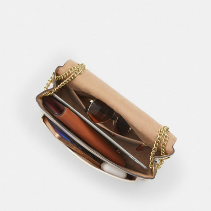 Coach Elodie Crossbody Bag Gold Chalk