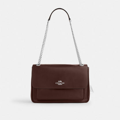 Coach Elodie Crossbody Bag Silver Maple