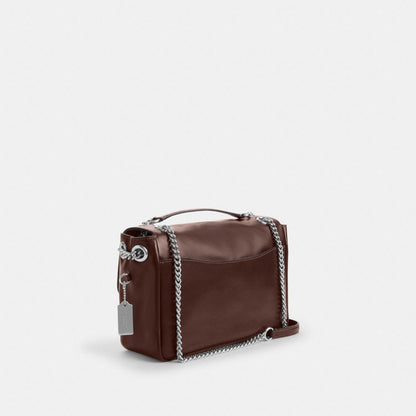 Coach Elodie Crossbody Bag Silver Maple