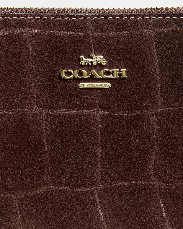 Nolita 19 Embossed Crocodile-Gold-Maple Embossed Crocodile-Gold-Maple