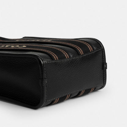 Coach Smith Mini Tote Bag Gold Black Multi