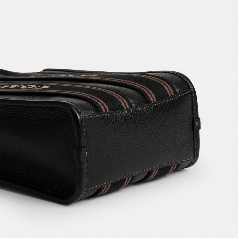 Coach Smith Mini Tote Bag Gold Black Multi