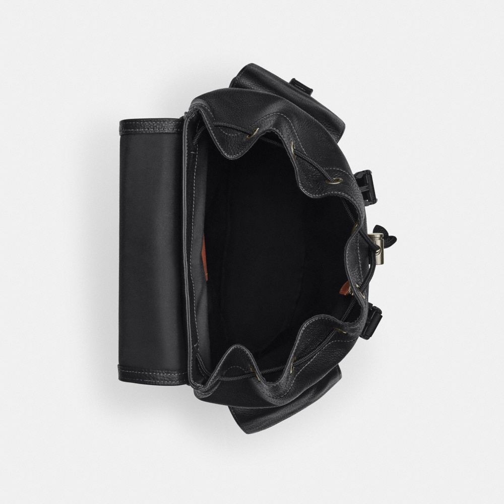 Coach Clark Backpack Gunmetal Black