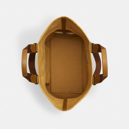 Coach Tour Tote Bag Gunmetal