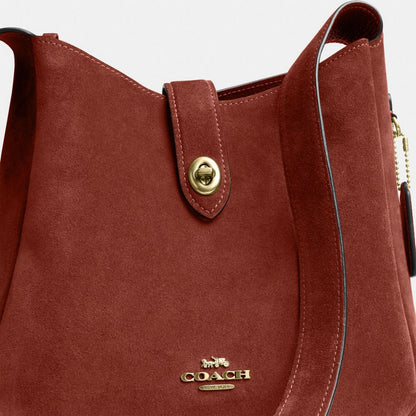 Coach Hadley Convertible Crossbody Bag Gold Clay