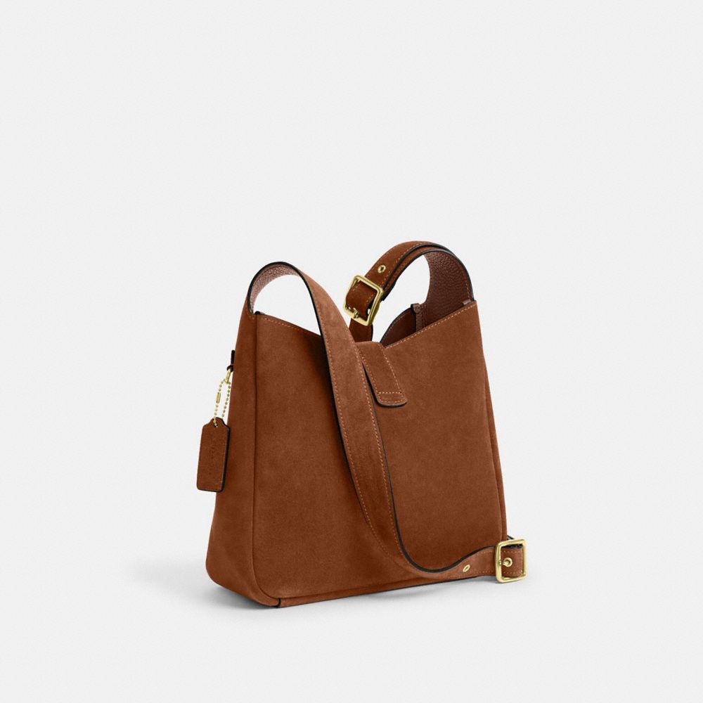 Coach Hadley Convertible Crossbody Bag Gold Sienna