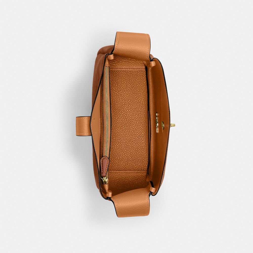 Coach Hadley Convertible Crossbody Bag Gold Sienna